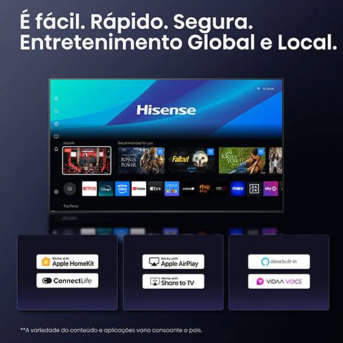Smart TV Hisense 65" Mini-LED UHD 4K 65U7Q PRO - 165 cm - Image 9