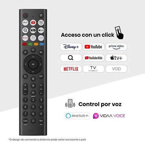 Smart TV Hisense 85" LED UHD 4K 85A6Q - 216cm - Image 10