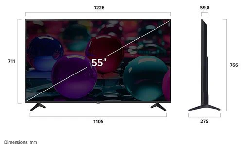 Smart TV LG 55" LED UHD 4K 55UA7300 (2025) - 140 cm - Image 4