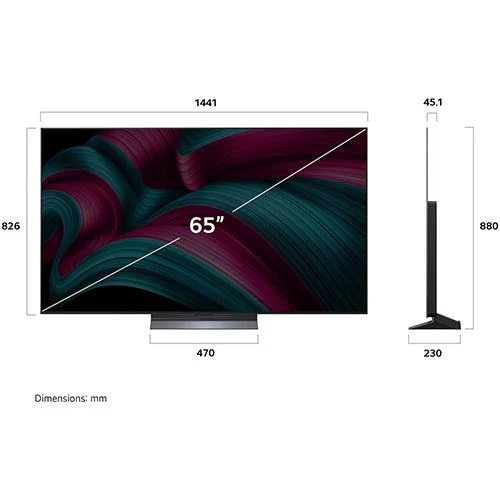 Smart TV LG 65" OLED evo UHD 4K OLED65C56LB (2025) - 165cm - Image 11