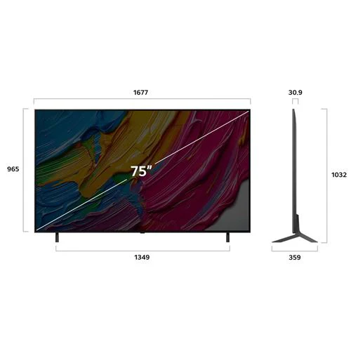 Smart TV LG 75" QNED UHD 4K 75QNED80A6A (2025) - 189cm - Image 10