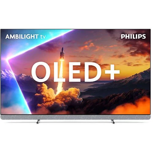 Smart TV Philips 55" OLED+ UHD 4K 55OLED910/12 Google TV Ambilight - 140cm