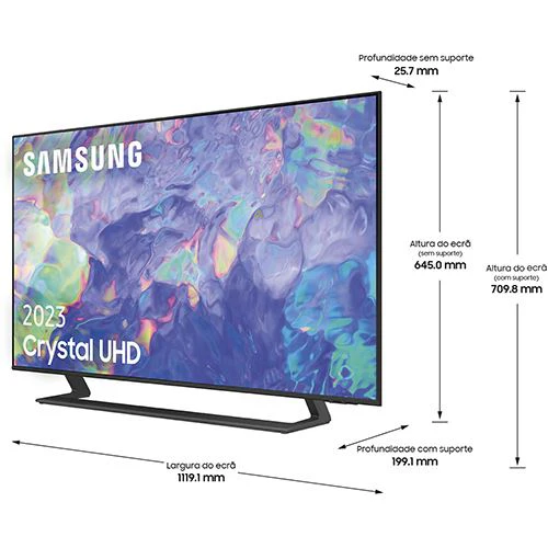 Smart TV Samsung 50" LED UHD 4K 50CU8505 127cm - Image 2