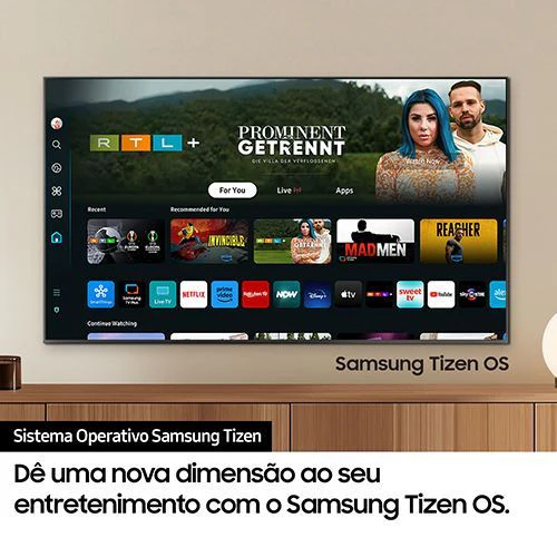 Smart Tv Samsung 55" Qled 4K 55Q70D - 140 Cm - Outlet Loja Benfica - Grade A - Image 6
