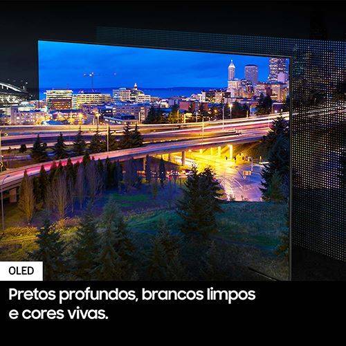 Smart Tv Samsung 65" Oled 4K 65S85D - 165 Cm - Outlet Loja Benfica - Grade C - Image 4