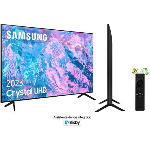 Smart TV Samsung 75" LED UHD 4K 75Cu7105 190cm - Outlet - Grade B - Image 3