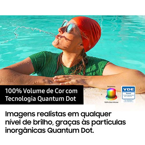 Smart TV Samsung 55" QLED UHD 4K 55Q60C 140cm - Image 8