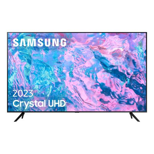 Smart TV Samsung 55" LED UHD 4K 55CU7105 140cm - Preto