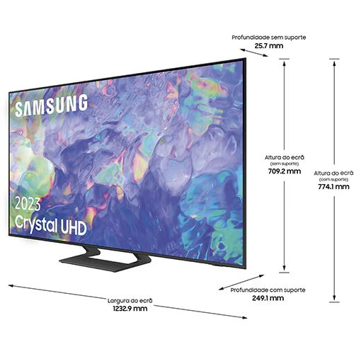 Smart TV Samsung 55" LED UHD 4K 55CU8505 140cm - Image 2