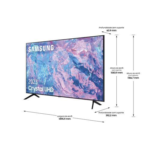 Smart TV Samsung 85" LED UHD 4K 85CU7105 216 cm - Image 2
