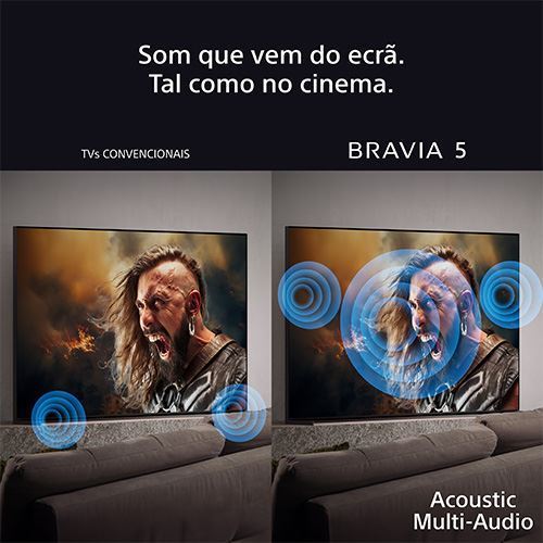 Smart TV Sony 55" BRAVIA 8 II QD-OLED UHD 4K K-55XR8M2 - 140cm - Outlet - Grade A - Image 5