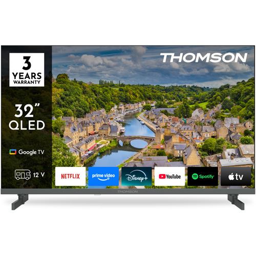 Smart TV Thomson 32FQG3S15C LED 32" Full HD Google TV 12V Camping - 81cm