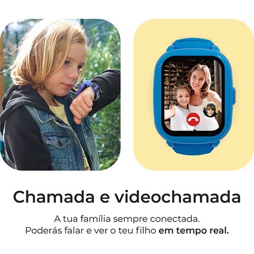 Smartwatch 4G para Criança Savefamily Iconic Plus 2 - Bubble Blue - Image 11