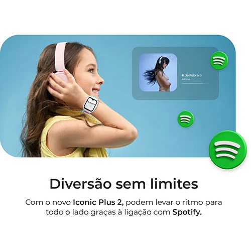 Smartwatch 4G para Criança Savefamily Iconic Plus 2 - Candy Candy (Rosa) - Image 16