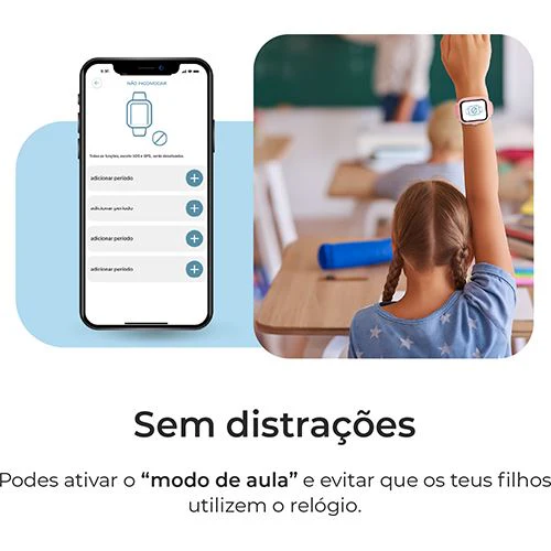 Smartwatch 4G para Criança Savefamily Iconic Plus 2 - Candy Candy (Rosa) - Image 19