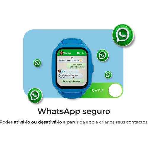 Smartwatch 4G para Criança Savefamily Iconic Plus 2 - Color Pop - Image 19