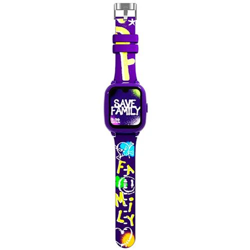Smartwatch 4G para Criança Savefamily Iconic Plus 2 - Graffiti (Roxo) - Image 11