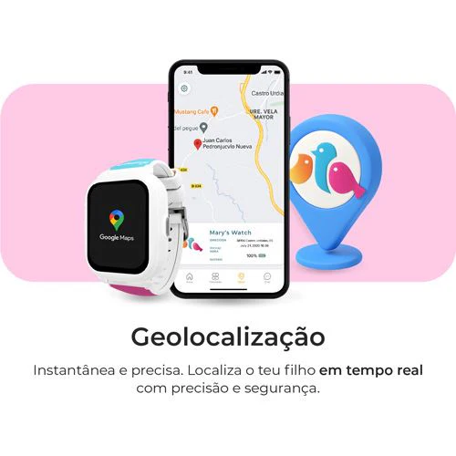 Smartwatch 4G para Criança Savefamily Iconic Plus 2 - Streamer (Preto + Vermelho) - Image 15