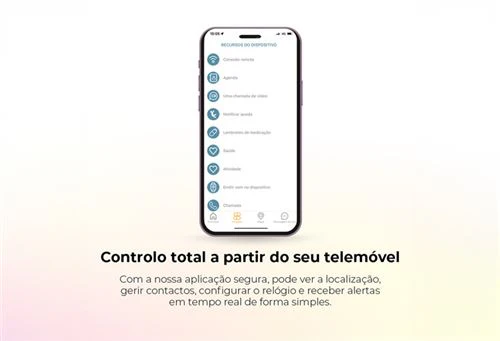 Smartwatch 4G para Criança Savefamily Iconic Plus 2 - Streamer (Preto + Vermelho) - Image 18