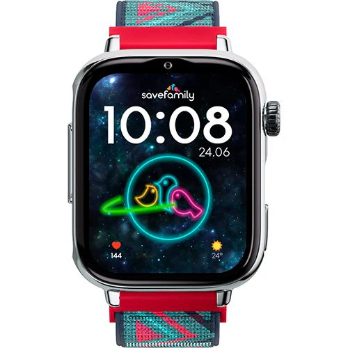 Smartwatch 4G para Criança Savefamily Savewatch Plus 2 - Silver / Tribeca (Azul / Rosa)
