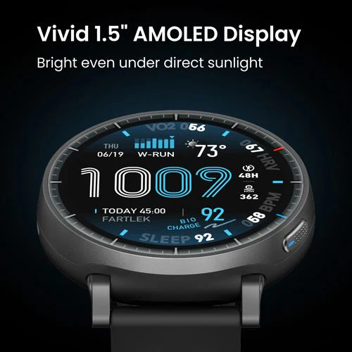 Smartwatch Amazfit Active Max - Preto - Image 3