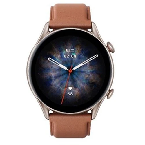 Smartwatch Amazfit GTR 3 Pro - Brown Leather