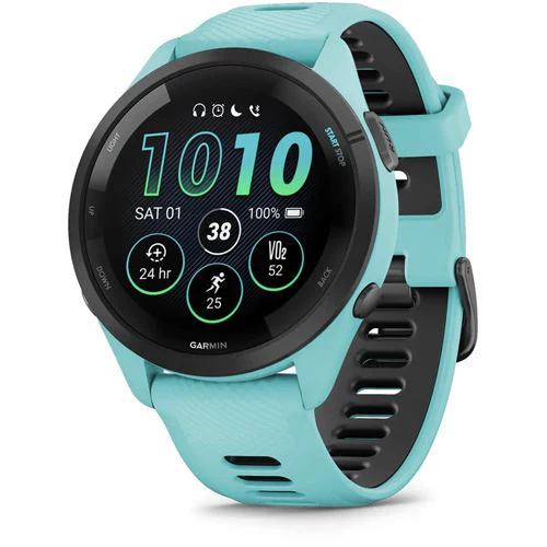 Smartwatch Garmin Forerunner 265 - Verde Água