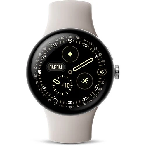 Smartwatch Google Pixel Watch 4 - 41 mm - Prata/Porcelana