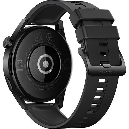 Smartwatch Huawei Watch GT 3 46mm - Active Black | Black Fluoroelastomer Strap - Image 4