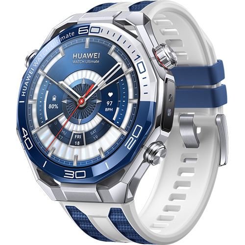 Smartwatch Huawei Watch Ultimate 2 - Bracelete em Titânio - Azul