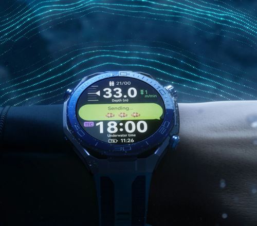 Smartwatch Huawei Watch Ultimate 2 - Bracelete em Titânio - Azul - Image 8