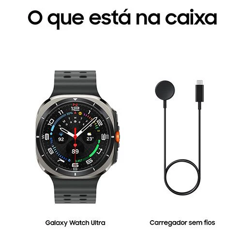Smartwatch Samsung Galaxy Watch Ultra 2025 LTE 47mm - Cinzento Titânio/Cinzento - Image 11