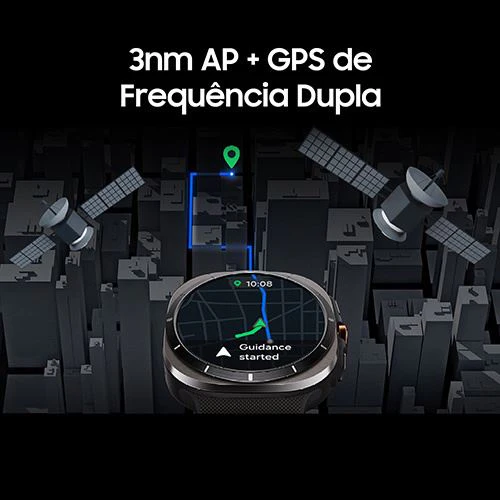 Smartwatch Samsung Galaxy Watch Ultra 2025 LTE 47mm - Cinzento Titânio/Cinzento - Image 8