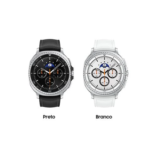 Smartwatch Samsung Galaxy Watch8 Classic 46mm - Prateado/Preto - Image 2
