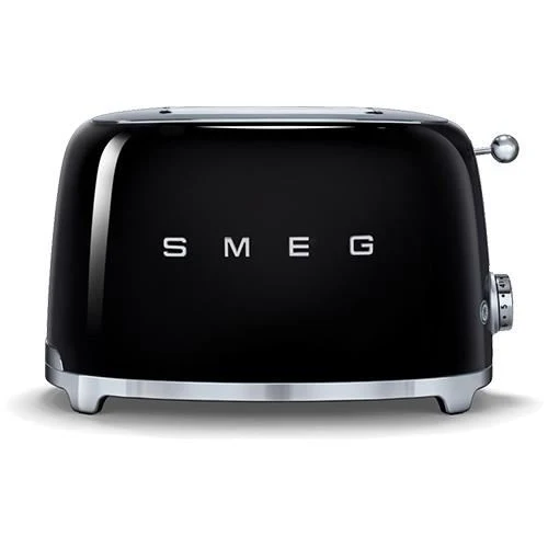 Smeg Torradeira Duas Tostas Série Anni50 - Preto - Tsf01Bleu - Outlet - Grade A
