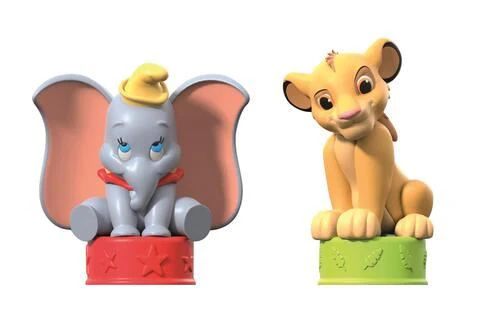 Soft Clemmy: Playset Disney Baby Simba & Dumbo - Clementoni - Image 3