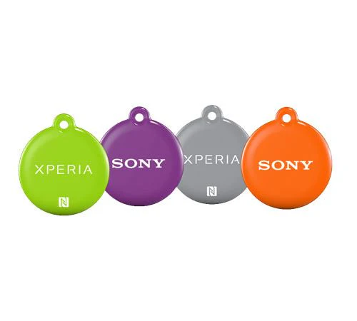Smart Tags Sony NFC NT2 - 4 Unidades - Verde | Cinzento | Laranja | Roxo - Image 2