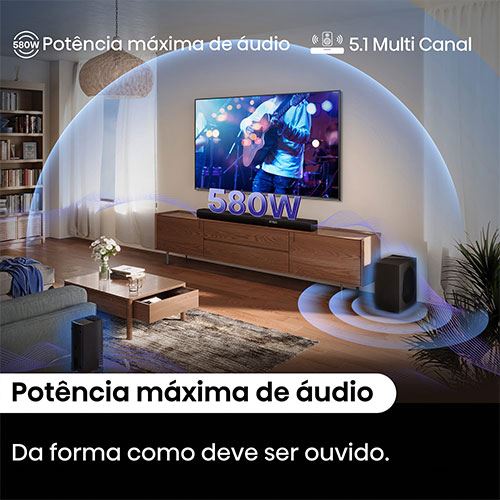 Soundbar Hisense 5.1 AX5100Q - Preto - Image 5