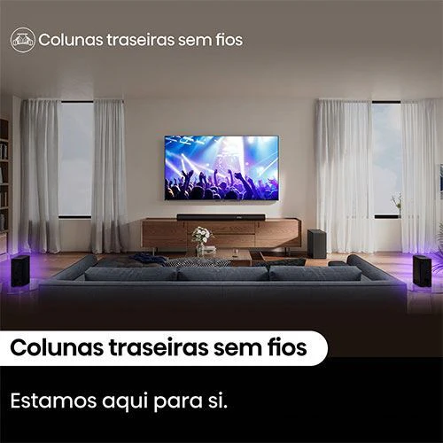 Soundbar Hisense 5.1 AX5100Q - Preto - Outlet - Grade A - Image 4