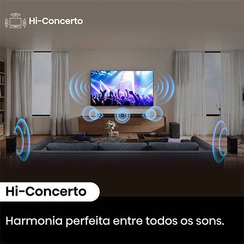 Soundbar Hisense 5.1 AX5100Q - Preto - Outlet - Grade A - Image 6