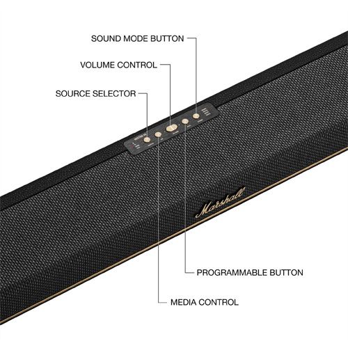 Soundbar Marshall Heston 60 5.1 Dolby Atmos - Preto - Image 12
