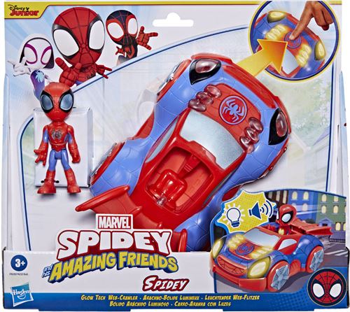 Spidey Glow Tech Vehicle - Envio Aleatório