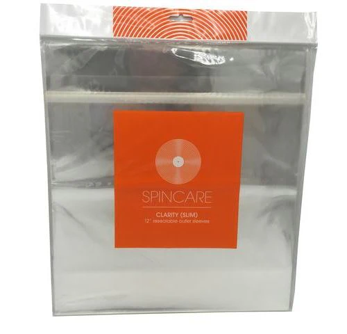 Spincare Clarify 12" Sleeve - 50 Unidades
