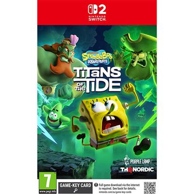 SpongeBob SquarePants: Titans Of The Tide - (Código de descarga digital) - Nintendo Switch 2