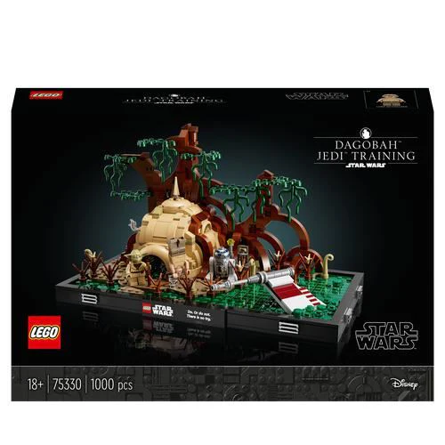LEGO Star Wars 75330 Diorama: Treino Jedi em Dagobah