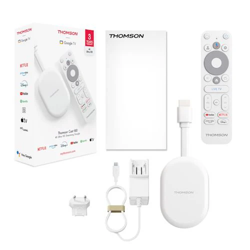 Streaming TV Thomson 150 Go Cast Google TV UHD 4K - Branco - Image 11
