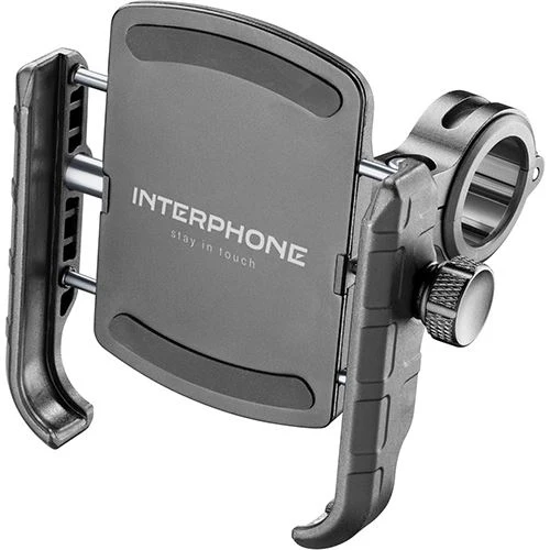 Suporte Antivibrações Cellularline Interphone Crab para Mota - Preto