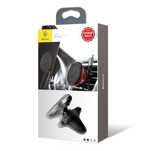 Suporte para Carro Baseus Magnetic Air Vent - Preto - Image 6