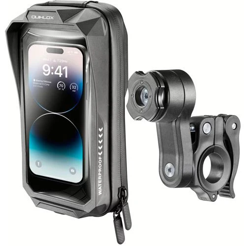 Suporte para Telemóvel + Capa com Bolsa Interphone Quiklox