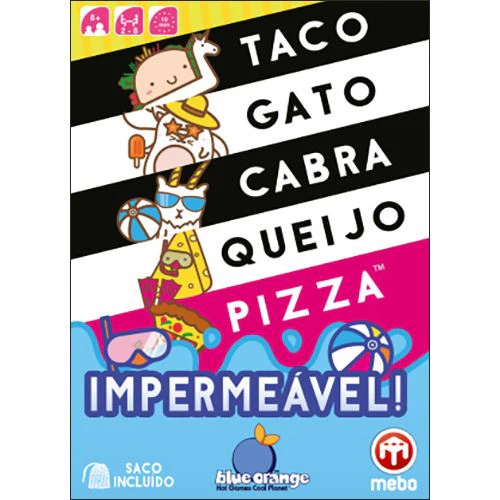 Taco Gato Impermeável! - Blue Orange | Mebo